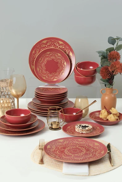 Keramika Keraart Hatırat Yemek Takımı 24 Parça 6 Kişilik 521 - 7