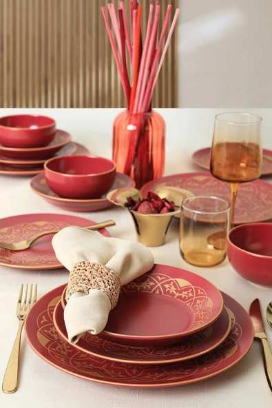 Keramika Keraart Hatırat Yemek Takımı 24 Parça 6 Kişilik 521 - 2