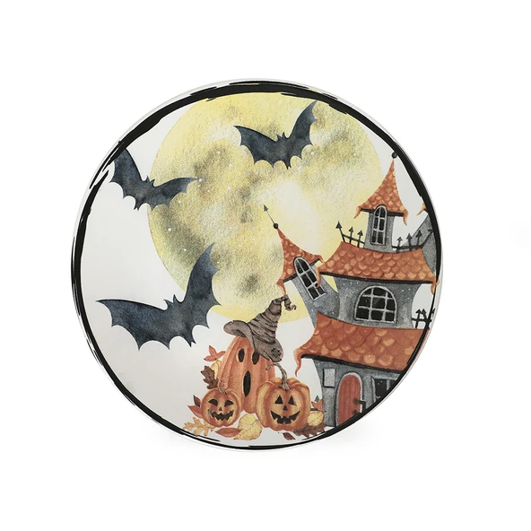 Keramika Keraart Halloween Moon Servis Tabağı 26 Cm 19947 - 4