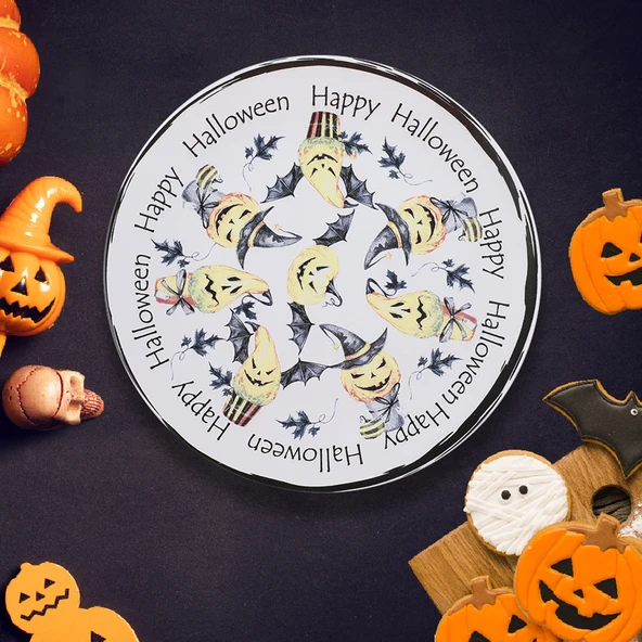 Keramika Keraart Halloween Happy 2 Servis Tabağı 26 Cm 19946 - 2