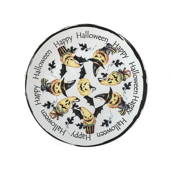 Keramika Keraart Halloween Happy 2 Servis Tabağı 26 Cm 19946 - 4