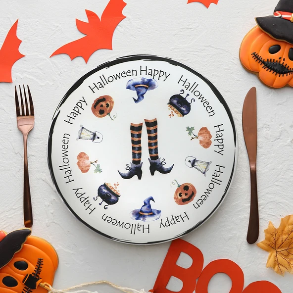 Keramika Keraart Halloween Happy Servis Tabağı 26 Cm 19950