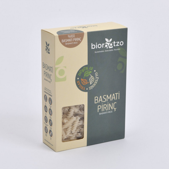 Glütensiz Vegan Basmati Pirinç Makarnası 200 g - 10