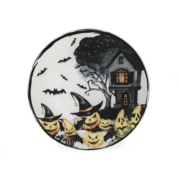 Keramika Keraart Halloween Witch Servis Tabağı 26 Cm 19948 - 3