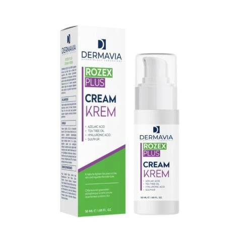 Dermavia Rozex Plus Krem 50 ml