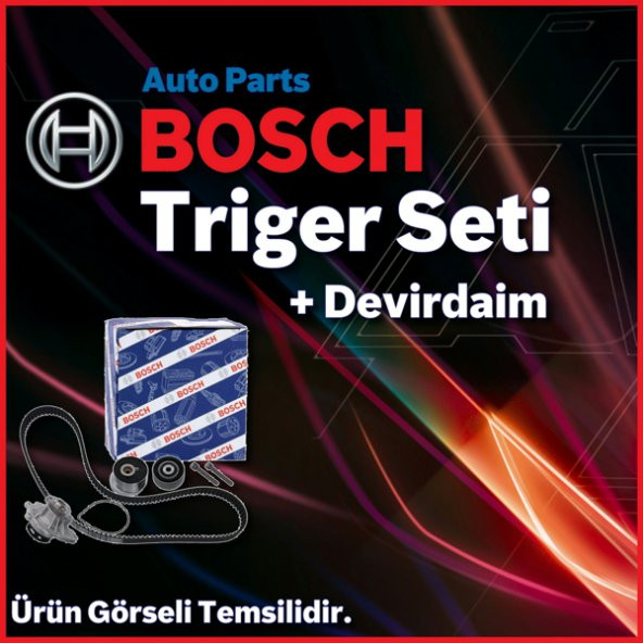 Bosch Audi A3 1.9 TDI Triger Seti Devirdaimli 2003-2010