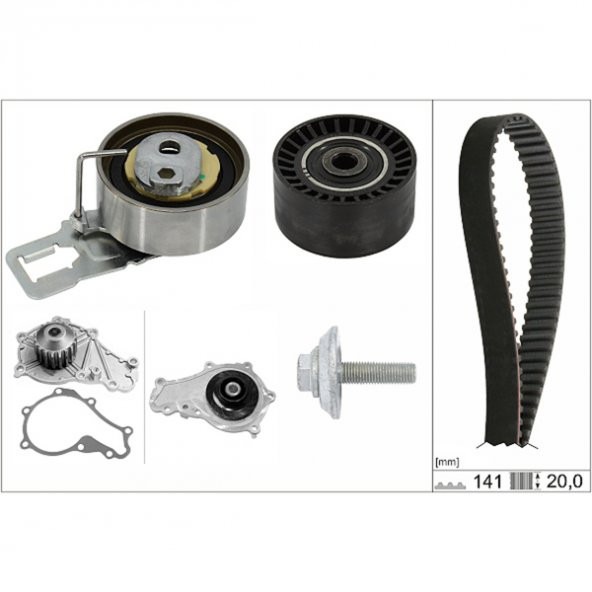 İna Citroen C3 Aircross II 1.6 BlueHDi Euro6 Triger Seti Devirdaimli 2017-2023 - Resim 2