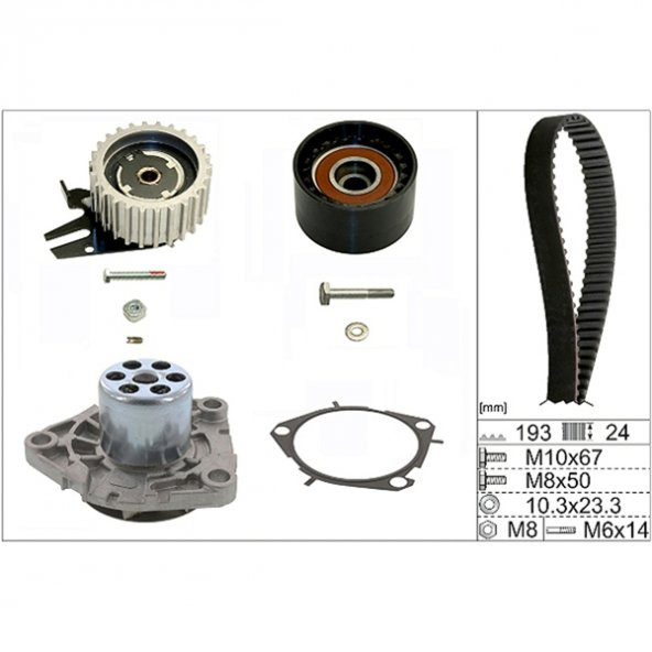 İna Fiat Linea 1.6 D Multijet Triger Seti Devirdaimli 2009-2018 - 2