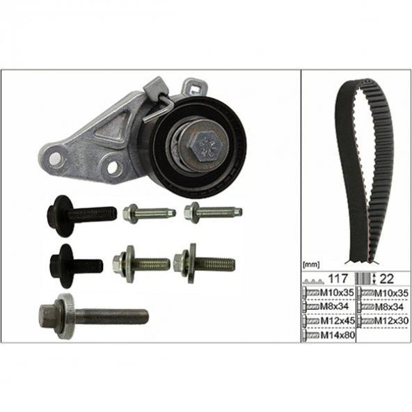 İna Ford Fiesta IV 1.6 16V Triger Seti Valeo Devirdaimli 2000-2002 - 2