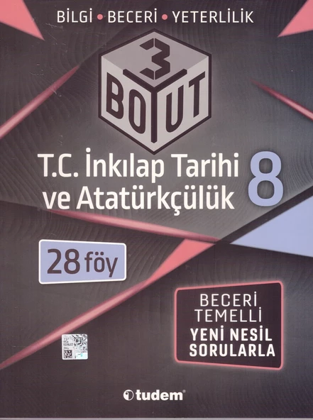 TUDEM 8.SINIF 3 BOYUT T. C. İNKILAP FÖY