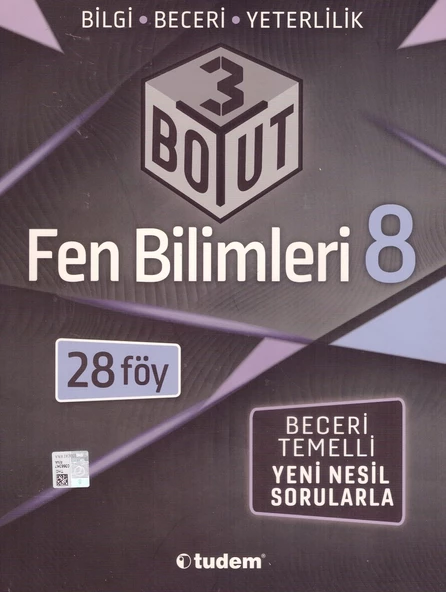 TUDEM 8.SINIF 3 BOYUT FEN FÖY