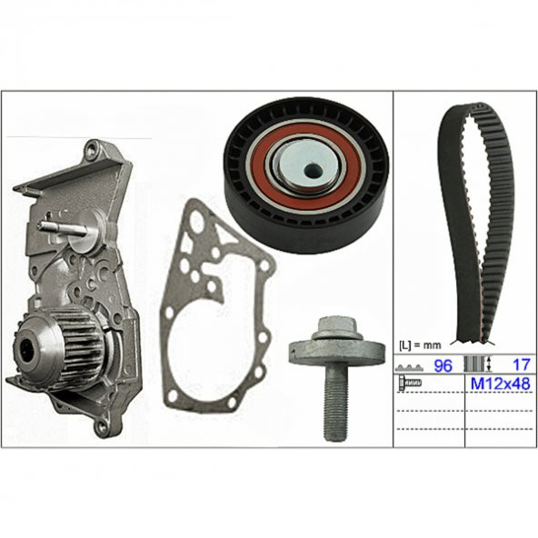 İna Renault Kangoo 1.6 Benzin Triger Seti Devirdaimli 2008-2013 - 2