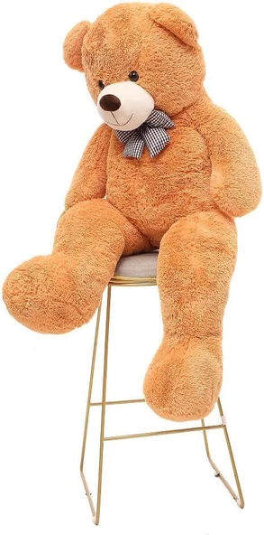 80 cm Papyonlu Peluş Ayıcık - % 100 YERLİ ÜRÜN - 9