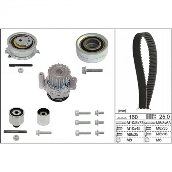 İna Seat Altea XL 1.6 2.0 TDi Triger Seti Devirdaimli 2006-2013 - 2