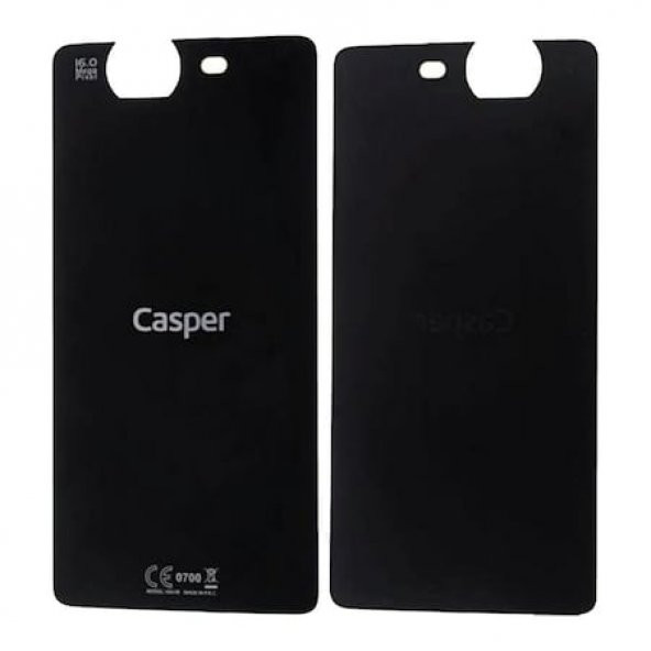 Casper Via V8 Arka Kapak Pil Kapağı Siyah