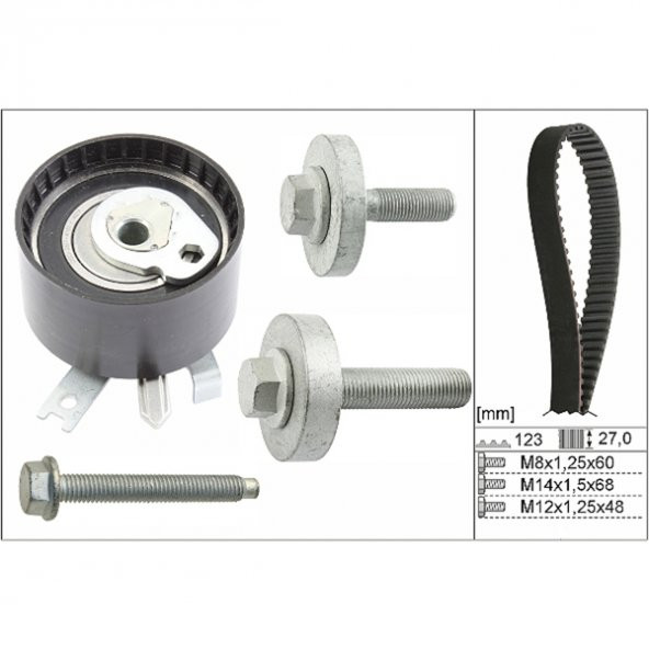 İna Nissan Qashqai 1.5 dCi Euro4 Triger Seti 2007-2013 - 2
