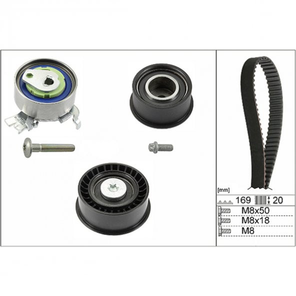 İna Opel Vectra B 1.6  1.8 Benzin Triger Seti 1995-2003 - 2