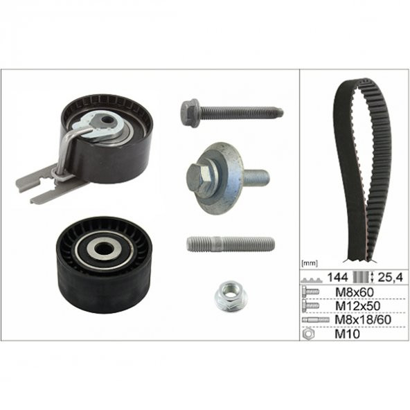İna Peugeot 206+ 1.4 HDi Eco Euro4 Triger Seti 2009-2013 - 2