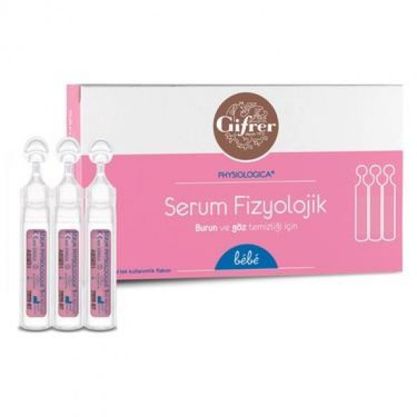 GİFRER SERUM FİZYOLOJİK 5 ML 20 FLAKON - 1