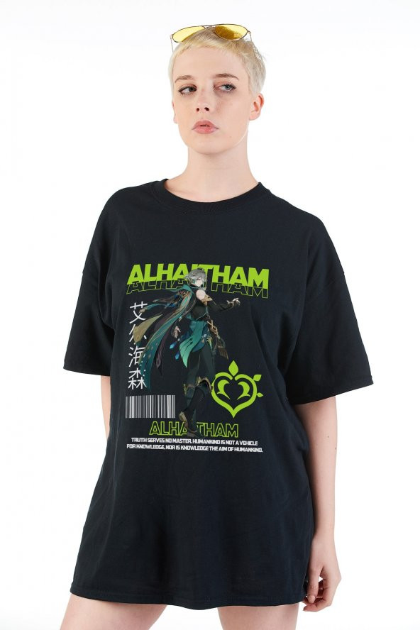 Genshin Impact Alhaitham Unisex Premium Oversize T-Shirt