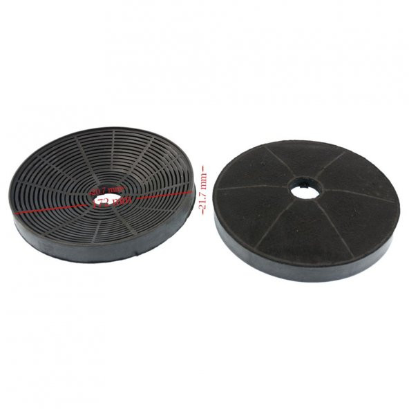 Mekappa ve Hibsan Davlumbaz Karbon Filtre Seti - Resim 2