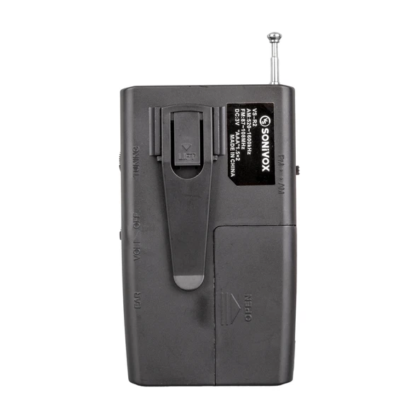 Sonivox Vs-r2 Gümüş Renk Mini Cep Radyosu Deprem Çantasına Uygun Fm Radyo - 2