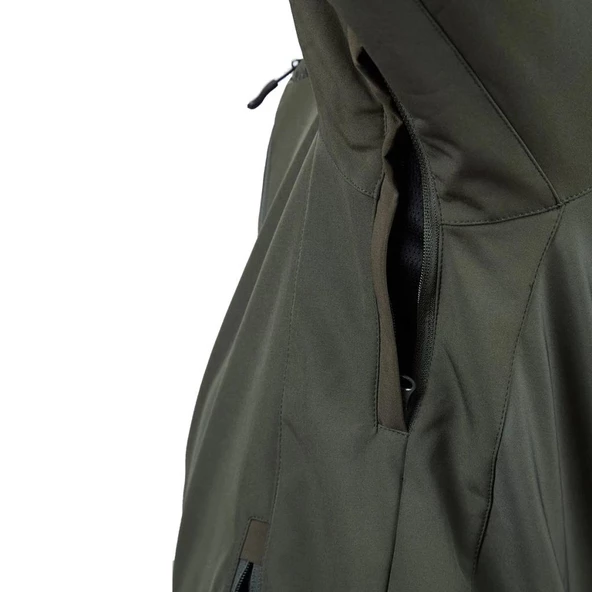 Alpinist Peak Softshell Erkek Outdoor Mont Haki (500401) - 9