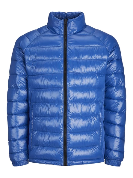 JACK JONES Erkek Rüzgar Geçirmez Parlak Puffer Mont 12241629