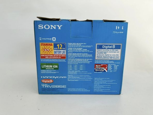 Sony DCR-TRV285E Hi8 990X Zoom Video Kamera (Batarya Sorunlu) - 11