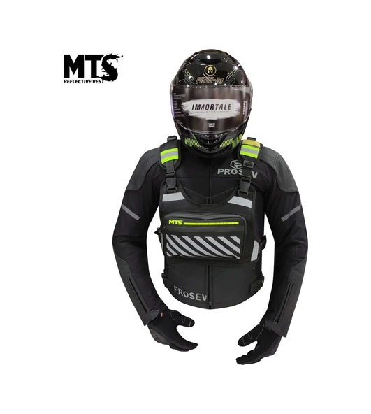 Reflektörlü Göğüs Çantası ürün görseli 1