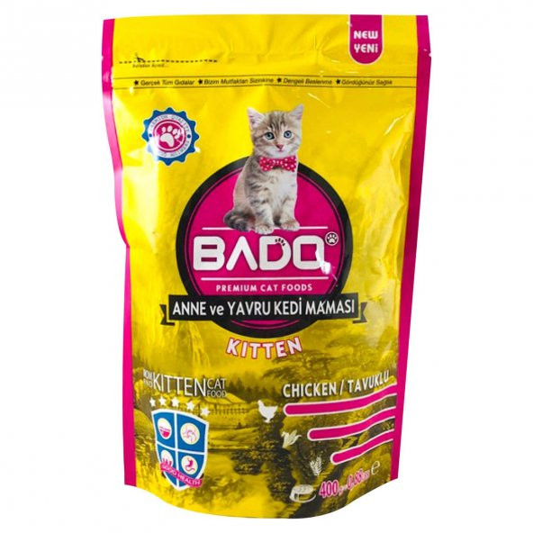 Bado Tavuklu Anne Yavru Kedi Maması 400 Gram