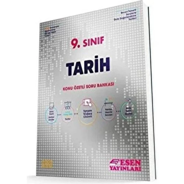 Esen Yayınları 9. Sınıf Tarih Konu Özetli Soru Bankası