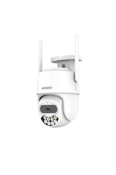 Avenir AV-S305 Gece Görüşlü PTZ 360° Hareketli Wifi Akıllı Kamera Dış Ortam - 2