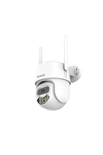 Avenir AV-S305 Gece Görüşlü PTZ 360° Hareketli Wifi Akıllı Kamera Dış Ortam - 3