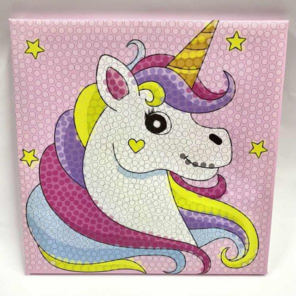 Ponpon Yapıştırma Seti Unicorn - 2