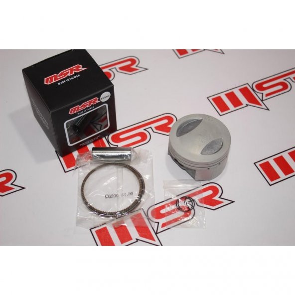Piston Kit Kısa Strong Özel 63.5 15P Tek Sekmanlı Değer 1-Değer 2
