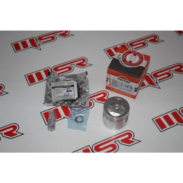 Tvs Pep Piston Kit 0.50 Sam Değer 1-Değer 2