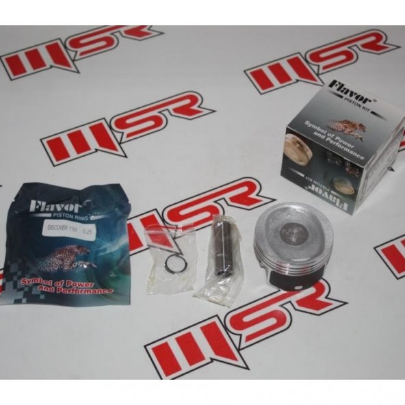Bajaj Dıscover 125 Piston Kit 0.50 Flavor (538947606)