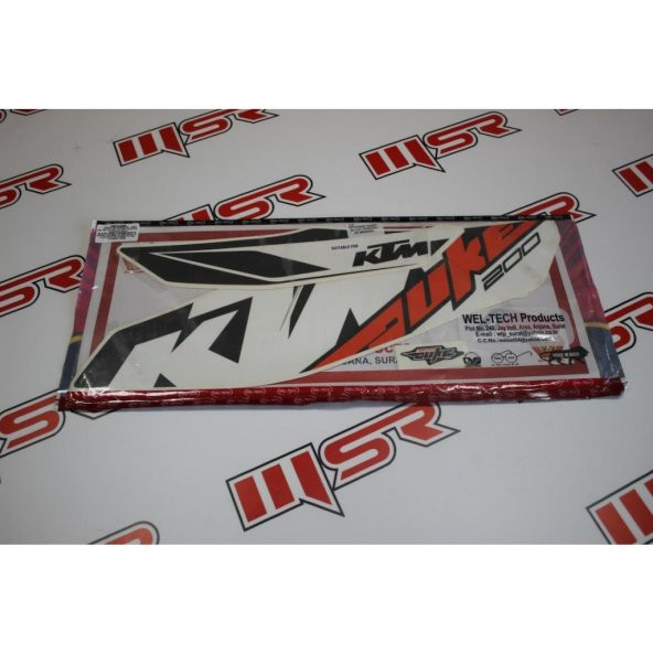 Ktm Duke Stıcker Değer 1-Değer 2 (538940864)