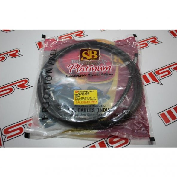 Tvs Wego Arka Fren Halatı Sb Değer 1-Değer 2 ürün görseli 1