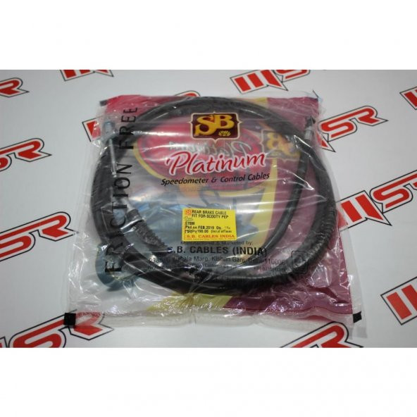 Tvs Scooty Pep 75-90 Cc Arka Fren Halatı Sb Değer 1-Değer 2