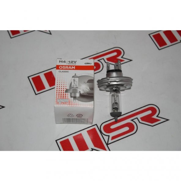 Ön Far Ampul 60/55 W H4 Osram Değer 1-Değer 2