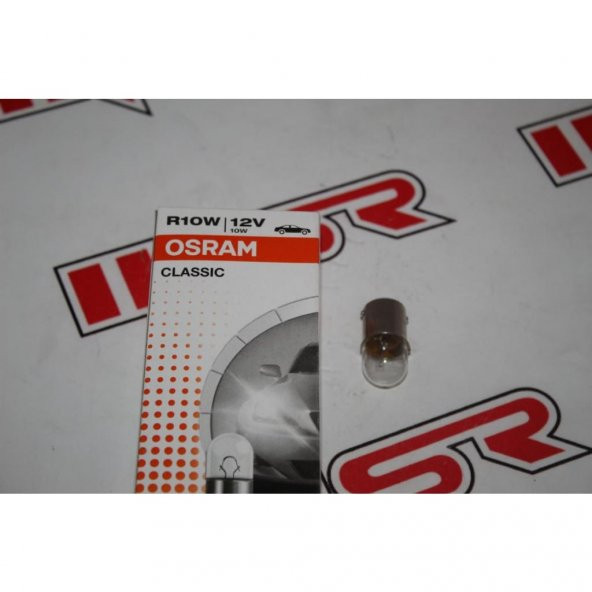 Sinyal Ampul 12V 10W Osram Değer 1-Değer 2