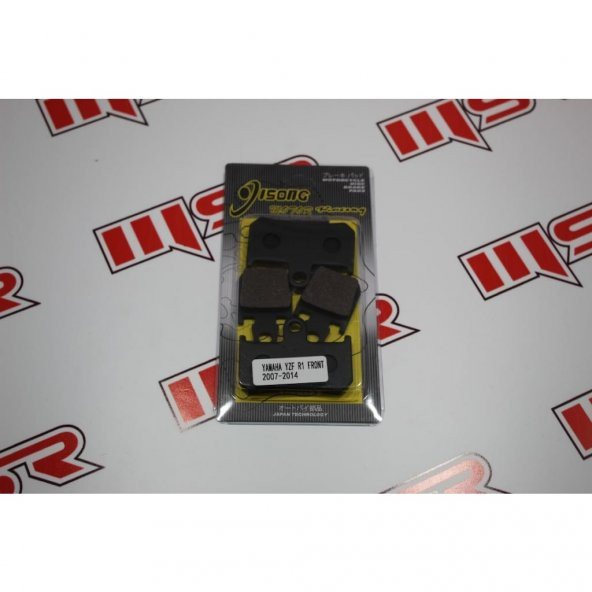Yamaha Yzf R1 2007-2012 Disk Balata Arka Değer 1-Değer 2
