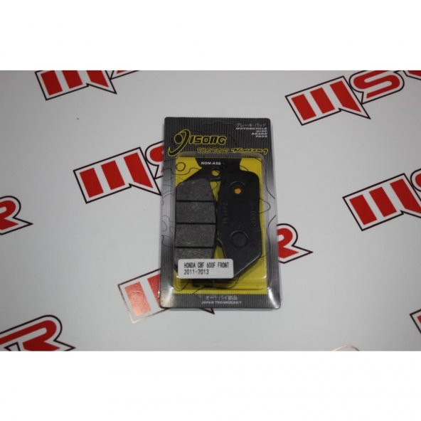 Honda Cbf 600F 2011-2013 Disk Balata Ön Değer 1-Değer 2