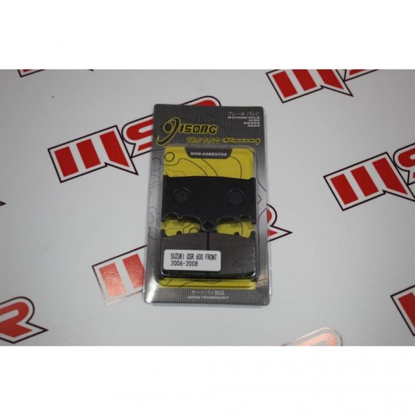 Suzuki Gsr 600 2006-2008 Disk Balata Ön Değer 1-Değer 2