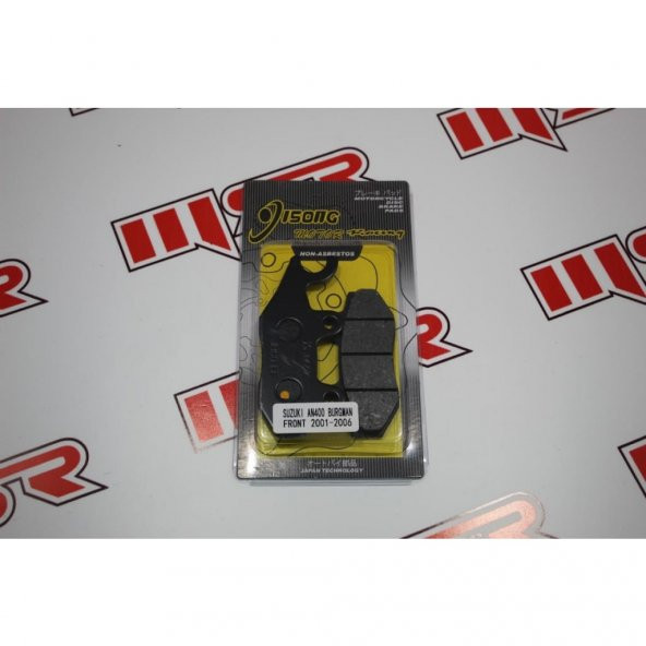 An400 Burgman 2001-2006 Disk Balata Ön Değer 1-Değer 2