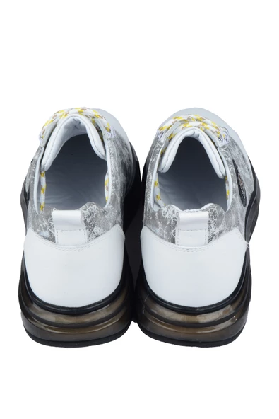 Cengiz İnler Desenli Bağcıklı Eva Taban Erkek Spor Ayakkabı - 5