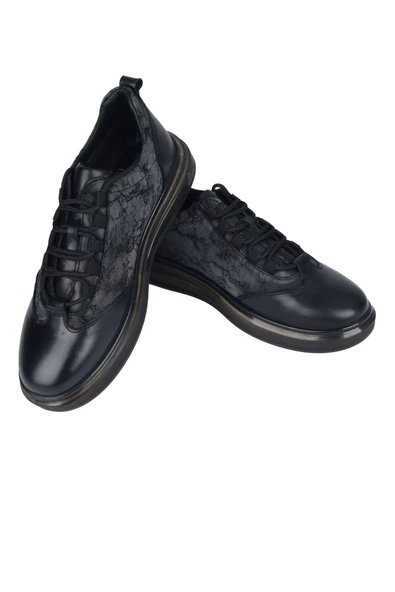 Cengiz İnler Desenli Bağcıklı Eva Taban Erkek Spor Ayakkabı - 8