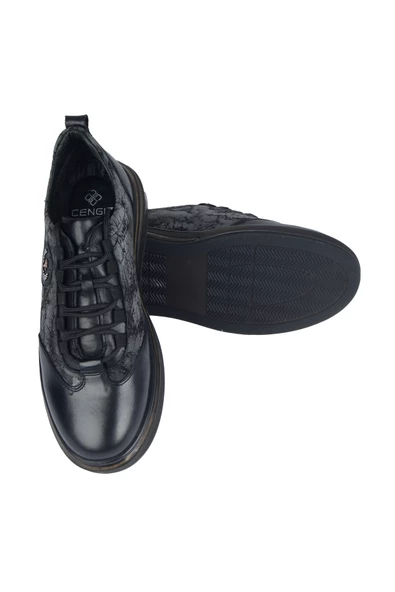 Cengiz İnler Desenli Bağcıklı Eva Taban Erkek Spor Ayakkabı - 7